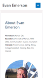 Mobile Screenshot of evanemerson.com